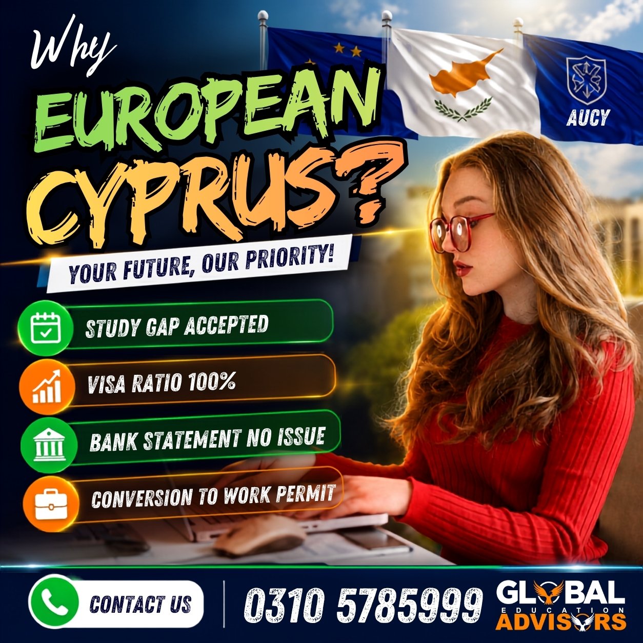 Study In EU Cyprus - Cyprus - Global Education Advisors Mardan