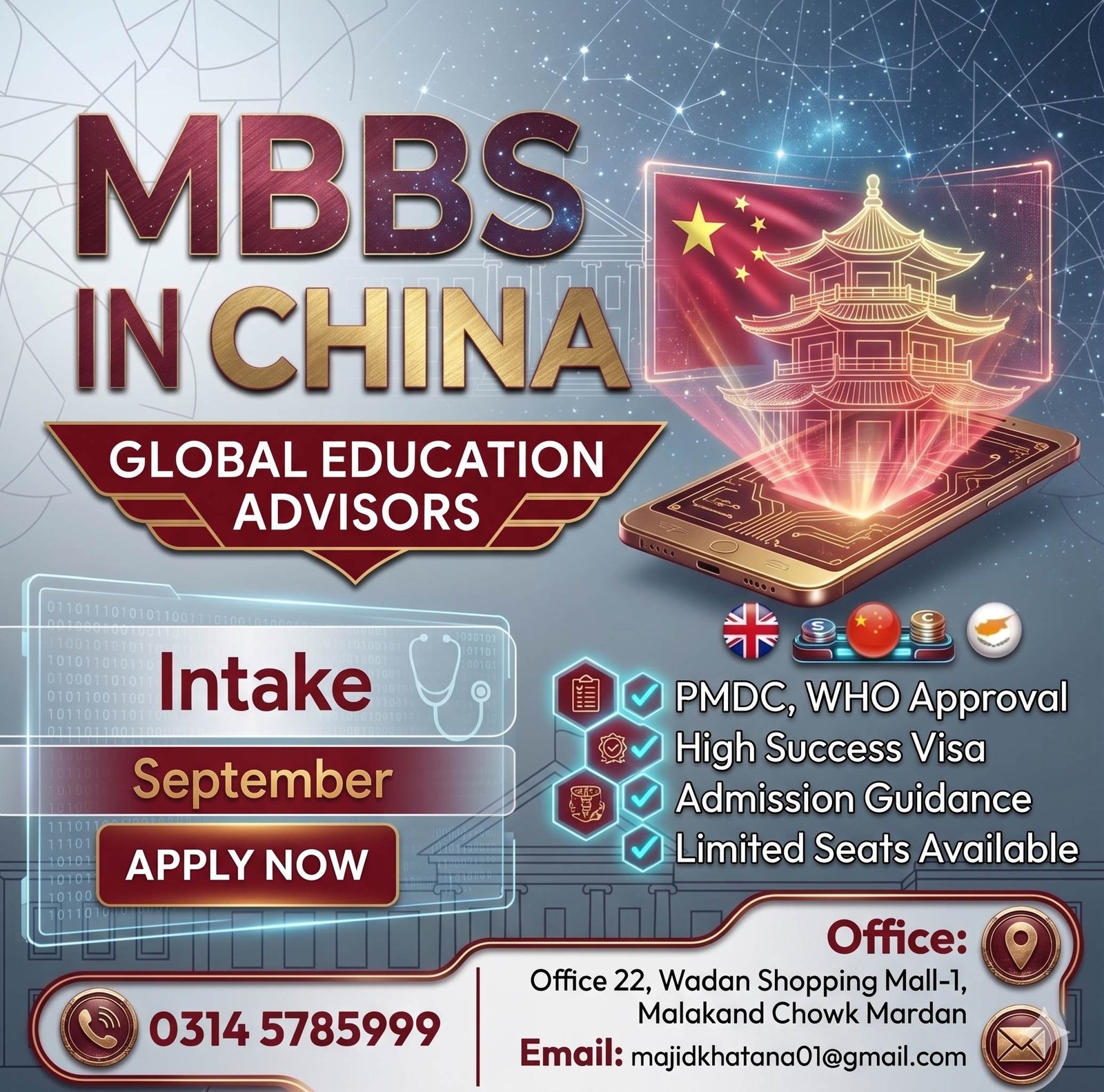 CHINA - MBBS - Global Education Advisors Mardan