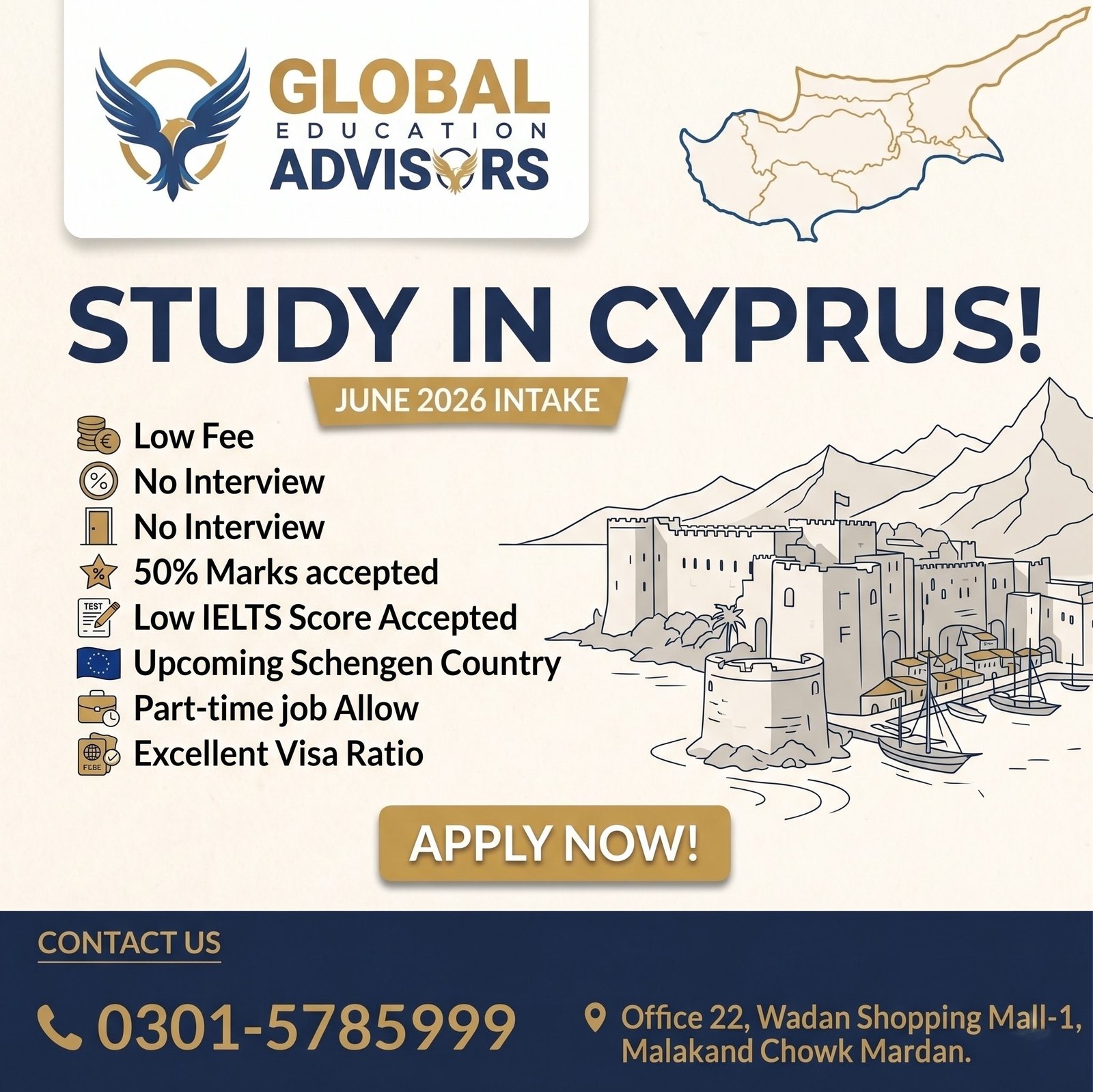 European Cyprus - Cyprus - Global Education Advisors Mardan