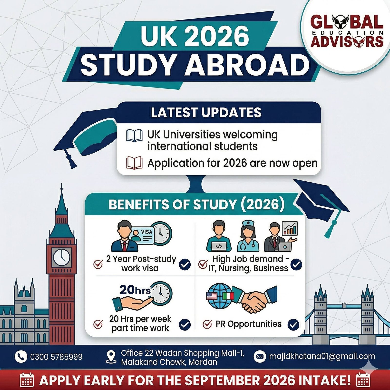 UK - Master Program - Global Education Advisors Mardan